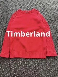 Timberland 赤 ニットセーター サイズMのサムネイル