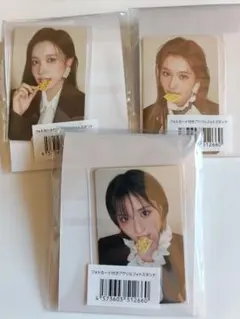 MISAMO PLAY 特典 フォトカード付きアクリルフォトスタンドコンプセット