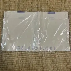 ジェラートピケ　グレー　エコバッグ