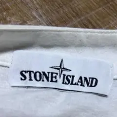 STONE ISLAND ヘンリーネック Tシャツ ホワイト イタリア製のサムネイル