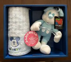 MICKEY UNLIMITED タオルセット ぬいぐるみ付き　タオルハンガーのサムネイル