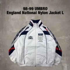 98-99 UMBRO イングランド代表 ナイロンジャケット サッカー ジャージ