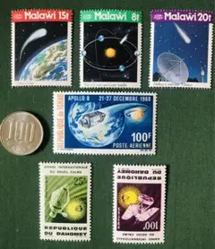【美品】昭和の宇宙ロマン✨ハレー彗星切手コレクション 美品】昭和の宇宙ロマン✨ハレー彗星切手コレクション