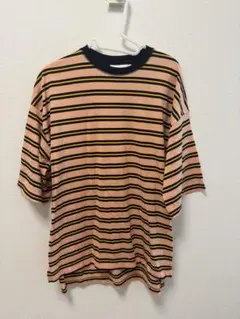 【新品未使用】nagonstans ボーダーTシャツ 半袖のサムネイル