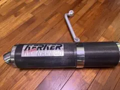 希少当時物KERKER アルミサイレンサー 差し込み径約63φ Z1 USA - メルカリ