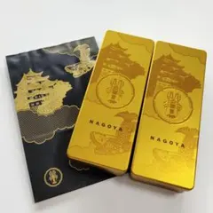 坂角総本舗　ゆかり　えびせんべい　20枚　名古屋黄金缶（10枚入 × 2缶）のサムネイル