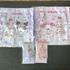 サンリオ　一番くじ　当たりくじ　クロミ　トートバック　ビーズチャーム　4点セット