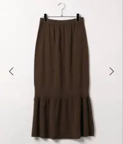 LEPSIM 12ゲージ裾ボリュームスカート