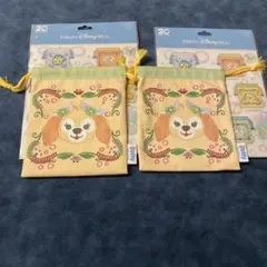 ハートフェルトレターズオブフレンドシップ きんちゃく クッキーアン　２枚セット