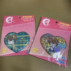 【値下げ中】-天月- ビックハート型 缶バッチ