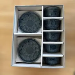 新品 湯呑み 5客セット 皿付き 陶器 和食器