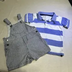 Seed Heritage baby ポロシャツ&オーバーオール