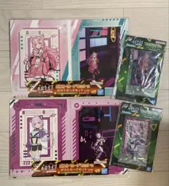 ホロライブ1番くじ　猫又おかゆ　博衣こより　ポストカード・フォンタブ　セット