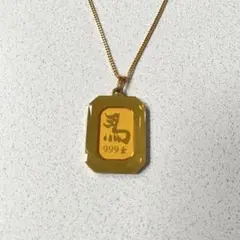 M.U.L. マットゴールドスネークチェーン スクエアネックレス45 - メルカリ