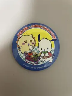 サンリオ　ちいかわ　コラボ　缶バッジ　シーサー　ポチャッコ