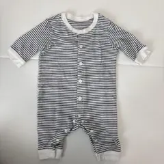 UNIQLO ストライプカバーオール　60cm