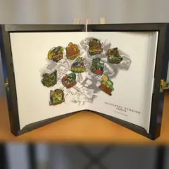 ユニバーサル・スタジオ・ジャパン ピンバッジセット 10個　開園記念品