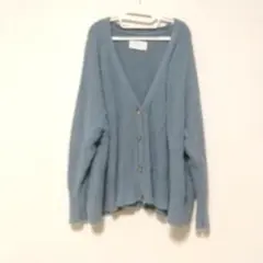 【LuzLlena】フェザーニットカーディガン【ラズレナ】