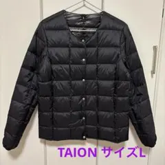 ⭐︎TAIONダウンジャケット　Lサイズ⭐︎