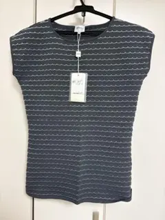 ARMANI COLLEZIONI 半袖ニット 42 グレーのサムネイル