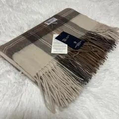 ジョンストンズ　大判 マフラー ストール ーナチュラルスチュワー