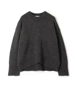 GALERIE VIE ファインウール クルーネックプルオーバー ニット 9号
