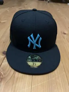 New Era 59FIFTY ブラック キャップ 7 1/8