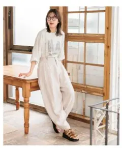 niko and ... スーベニアワイドTシャツ FREE オートミール