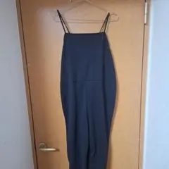 GU 黒 サロペット