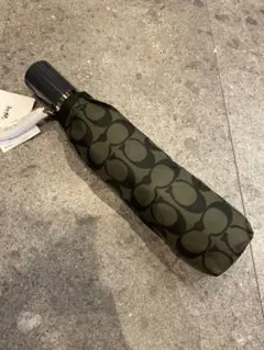 折りたたみ傘　コーチ　男女兼用