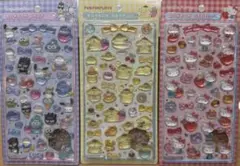 国内正規品 ボンボンドロップシール サンリオ 第2弾 3枚セット