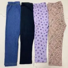 レギンス 4点セット 90cm