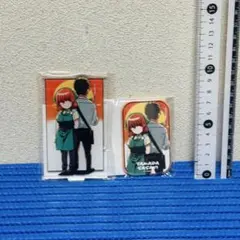 スーパーの裏でヤニ吸うふたり　オンラインくじ アクリルスタンド 缶バッジ ！