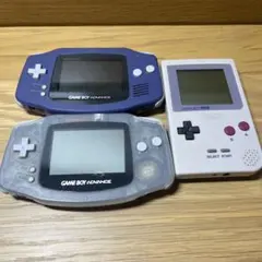 ラ*️様 ジャンク品 ゲームボーイアドバンス×2 ゲームボーイ×1 合わせて本体