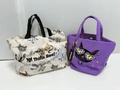 【未使用品】シンクビー ミニトート ハンドバッグ ランナウェイキャッツ