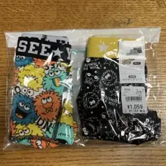 カラフルキャラクター ボクサーパンツ 2枚セット