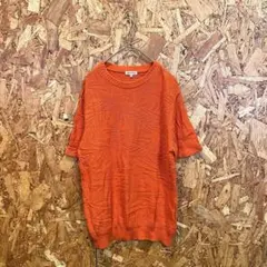 ABAHOUSE アバハウス カットソー ニットカットソー オレンジ レディース