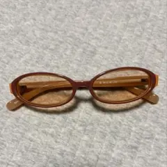 新品未使用ピンクベージュオーバルサングラスDEAR FROM