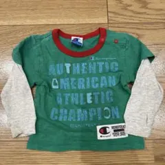 チャンピオン　長袖Tシャツ　ロンT 80cm カットソー