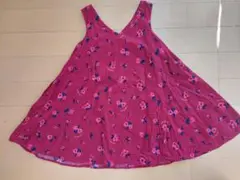 ムージョンジョン★コーデュロイチュニック★ノースリーブ