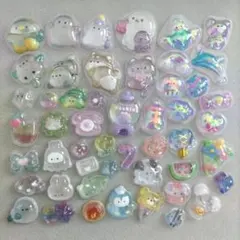 69 ボンボンドロップシール　50枚　おすそ分け　オーロラ　うるちゅるシール