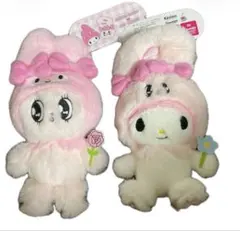 エスターバニー　マイメロ　コラボ　キーホルダー　ぬいぐるみ　2点セット