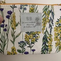 Bleu Bleuet 花柄 ポーチのサムネイル