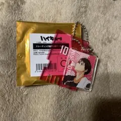 ハイキュー 西谷夕 極楽湯 トレーディング銭湯錠風キーホルダー のやっさん