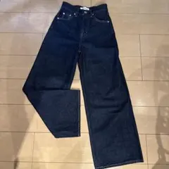 RED CARD ダークブルー ワイドレッグデニム