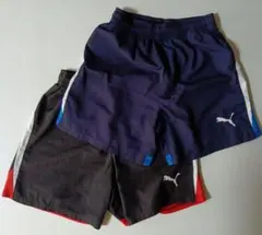 Puma ハーフパンツ 2点セット ネイビー グレー