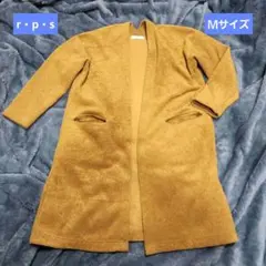 r・p・s 　ノーカラーコート　薄手　Ｍサイズ