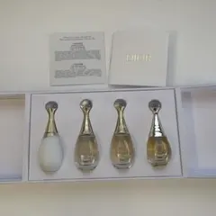 ディオールバースデーギフトDior J'adore 香水4本セット