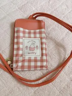 ミッフィー スマホショルダー ショルダーポーチ