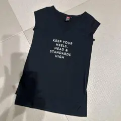 DOUBLE STANDARD CLOTHING Tシャツ ブラック 38 美品のサムネイル